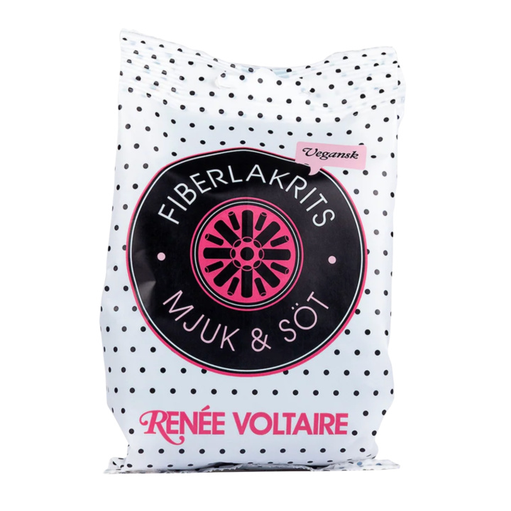 Fiberlakris Myk & Søt 160 g i gruppen Råvarer & Drikke / Godteri og sjokolade / Sukkertøy hos Rawfoodshop Scandinavia AB (1030-1)