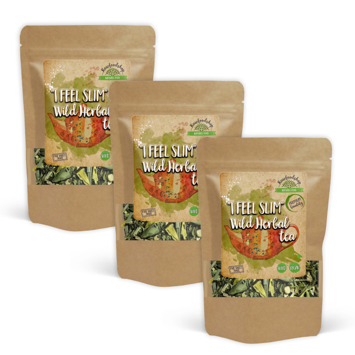 I Feel Slim Vill Urtete 100g x 3 pakker i gruppen Råvarer & Drikke / Drikkevarer / Te hos Rawfoodshop Scandinavia AB (10749-SET3)