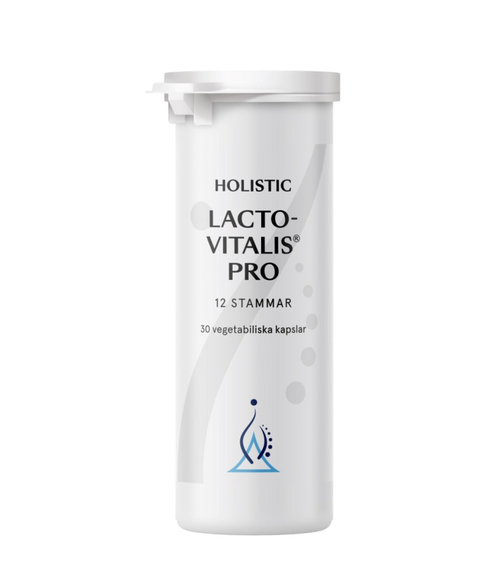Holistic LactoVitalis Pro 30kaps i gruppen Kosttilskudd / Andre kosttilskudd / Melkesyrebakterier hos Rawfoodshop Scandinavia AB (1111)