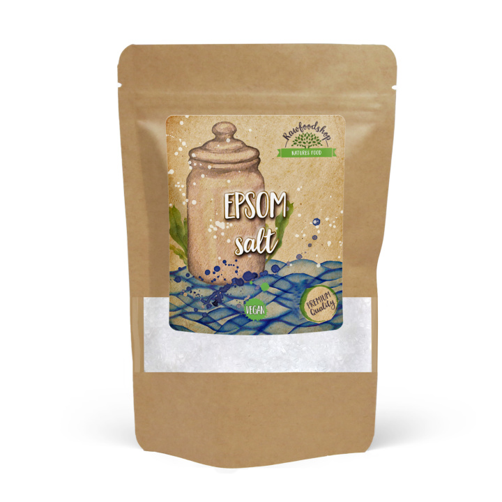 Epsom Salt 1kg i gruppen Hud & Kropp / Naturlig DIY / Naturlige tilsetningsstoffer hos Rawfoodshop Scandinavia AB (114443)