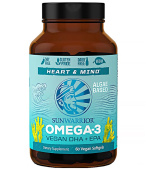 Sunwarrior Vegan Omega-3 60 myke geléer