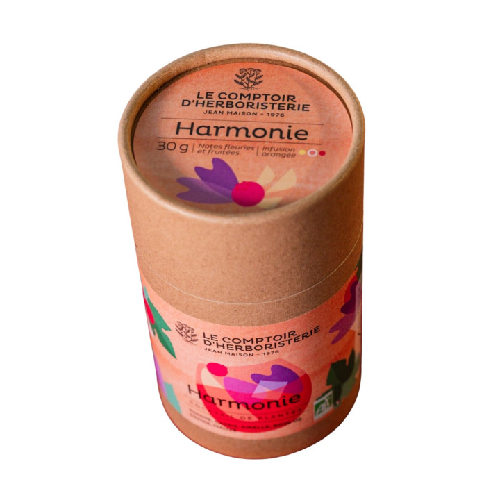 Plantecocktail Harmony ØKO 60g i gruppen Råvarer & Drikke / Drikkevarer / Te hos Rawfoodshop Scandinavia AB (12933)