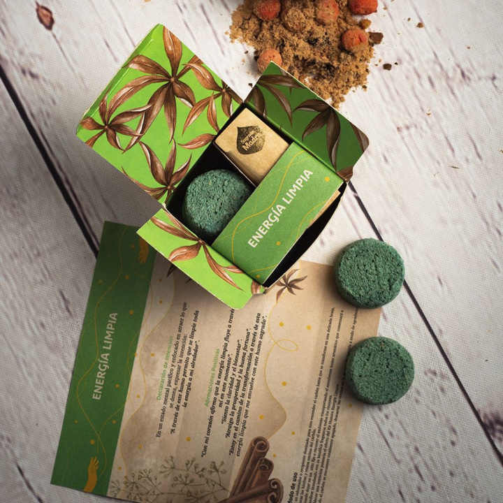 Sacred Smoke Kit Clean Energy Limpia i gruppen Hjem & Sjel / Stemning & duft / Røkelse hos Rawfoodshop Scandinavia AB (142-01)