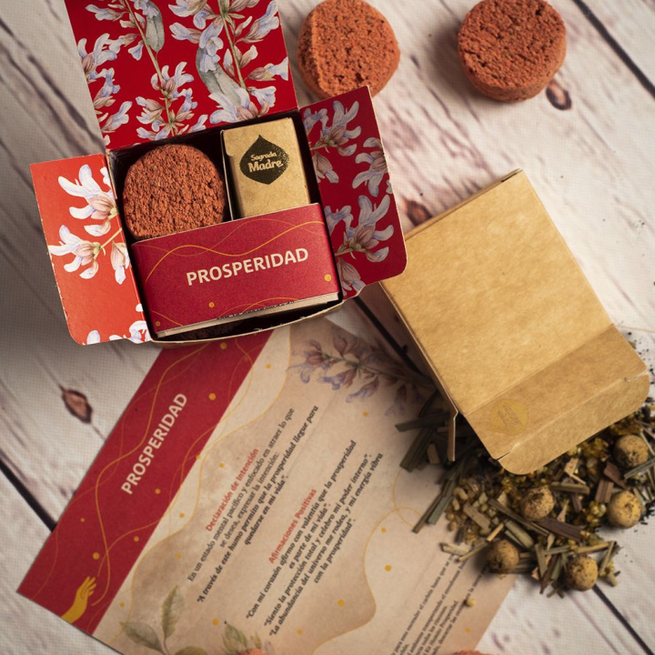Sacred Smoke Kit Prosperity i gruppen Hjem & Sjel / Stemning & duft / Røkelse hos Rawfoodshop Scandinavia AB (145-01)