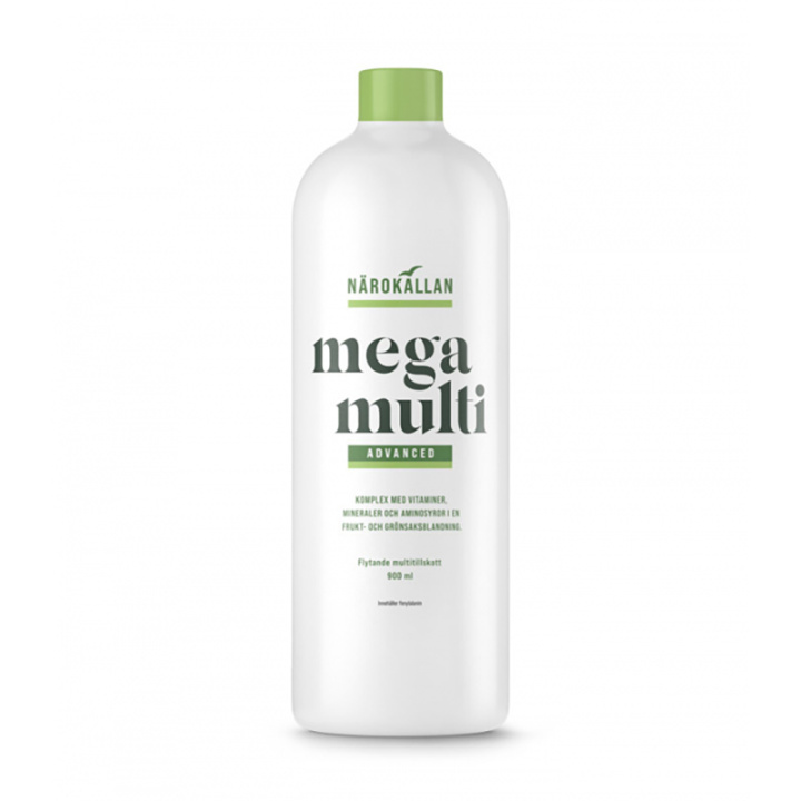 Mega Multi advanced 900ml i gruppen Kosttilskudd / Mineraler / Mineralkompleks hos Rawfoodshop Scandinavia AB (1800)