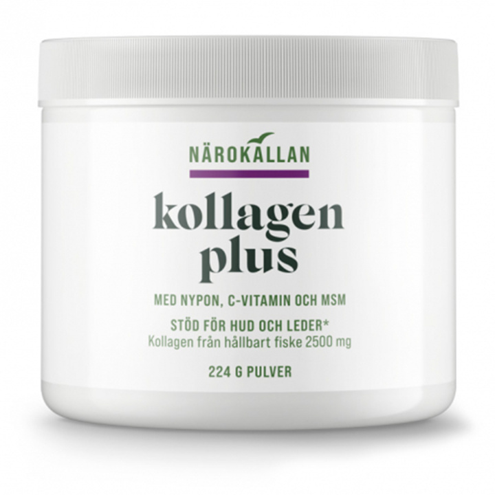 Kollagen Plus 224g i gruppen Kosttilskudd / Bruksområde / Ledd og skjelett hos Rawfoodshop Scandinavia AB (1807)