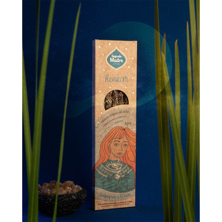Water Element Sitrongress & Frankincense røkelsespinner 6 stk i gruppen Hjem & Sjel / Stemning & duft / Røkelse hos Rawfoodshop Scandinavia AB (182-01)