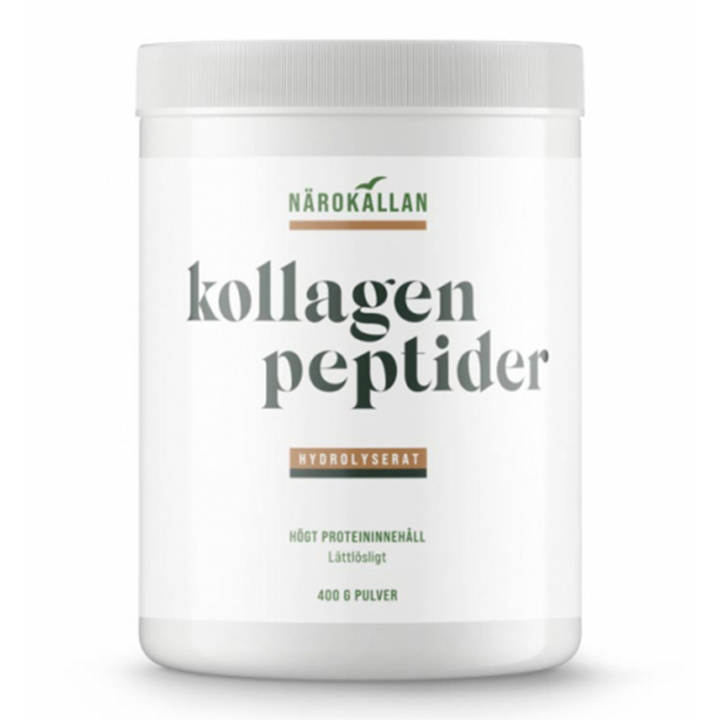 Kollagenpeptider 400g i gruppen Kosttilskudd / Bruksområde / Ledd og skjelett hos Rawfoodshop Scandinavia AB (1825)
