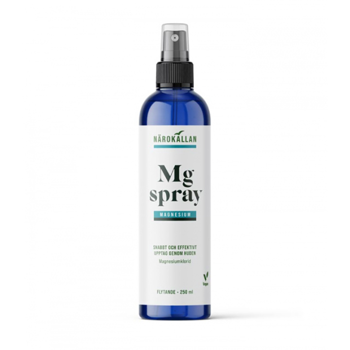 Magnesiumspray 250ml i gruppen Kosttilskudd / Mineraler / Magnesium hos Rawfoodshop Scandinavia AB (1836)