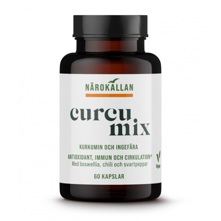 CurcuMix 60 kaps i gruppen Kosttilskudd / Urter & Planter / Urter hos Rawfoodshop Scandinavia AB (1843)