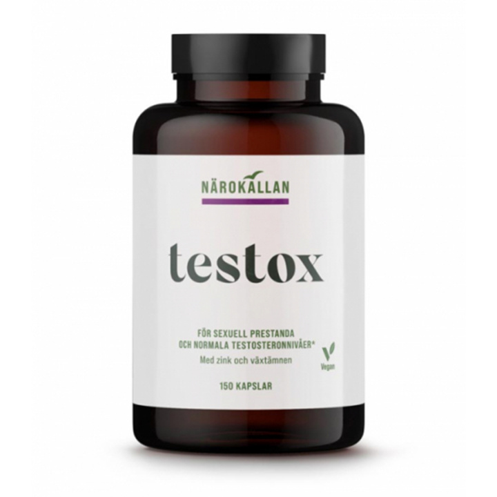Testox 150 kapsler i gruppen Kosttilskudd / Andre kosttilskudd / Spesialtilskudd hos Rawfoodshop Scandinavia AB (1998)