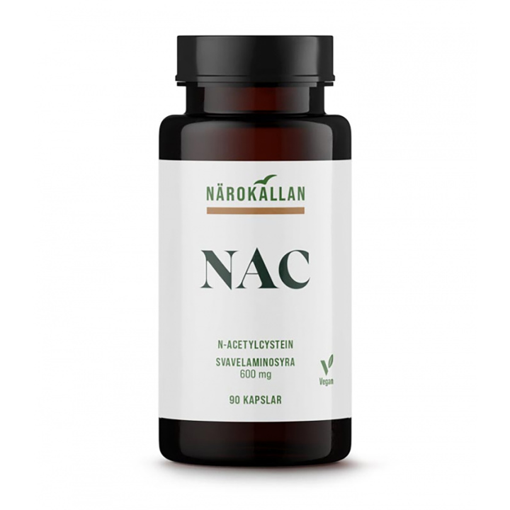 NAC 600mg 90k i gruppen Kosttilskudd / Proteiner & Aminosyrer / Aminosyrer hos Rawfoodshop Scandinavia AB (1999)
