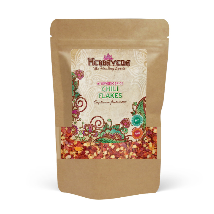 Chilliflakes ØKO 50g i gruppen Råvarer & Drikke / Spiskammer / Krydder & Salt hos Rawfoodshop Scandinavia AB (201471)