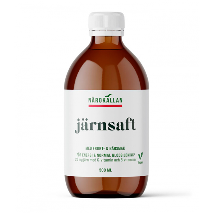 Jernsaft 500 ml i gruppen Kosttilskudd / Mineraler / Andre mineraler hos Rawfoodshop Scandinavia AB (2125)