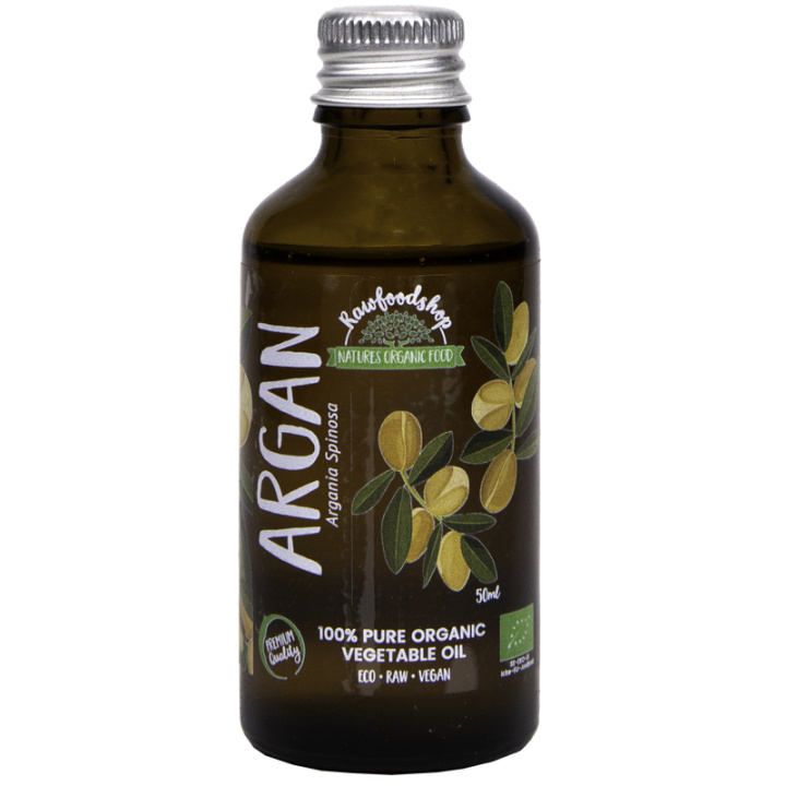 Arganolje ØKO 50ml i gruppen Hud & Kropp / Naturlig DIY / Vegetabilske oljer hos Rawfoodshop Scandinavia AB (2133201)
