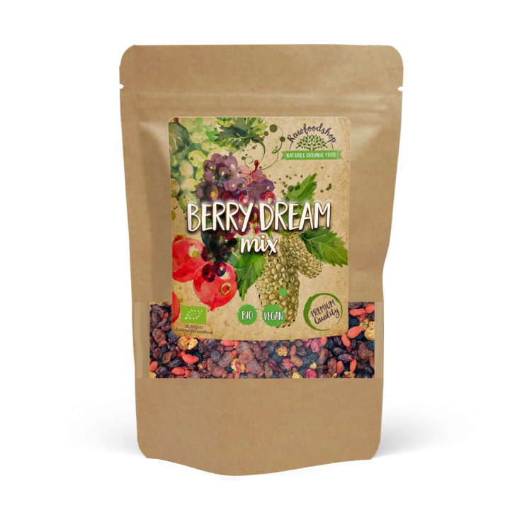 Berry Dream Mix ØKO 1kg i gruppen Råvarer & Drikke / Frukt og bær / Annen Frukt og Bær hos Rawfoodshop Scandinavia AB (214131)
