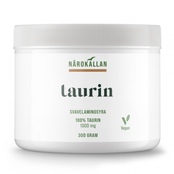 Taurin 300g i gruppen Kosttilskudd / Proteiner & Aminosyrer / Aminosyrer hos Rawfoodshop Scandinavia AB (2147)
