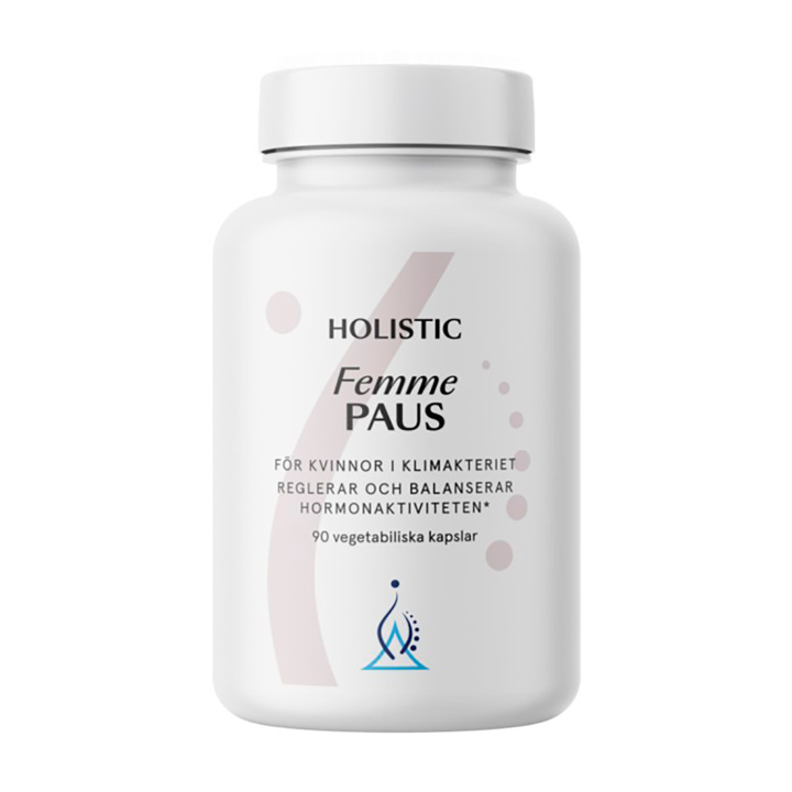 Holistic Femme Paus 90 kapsler i gruppen Kosttilskudd / Andre kosttilskudd / Spesialtilskudd hos Rawfoodshop Scandinavia AB (22051)