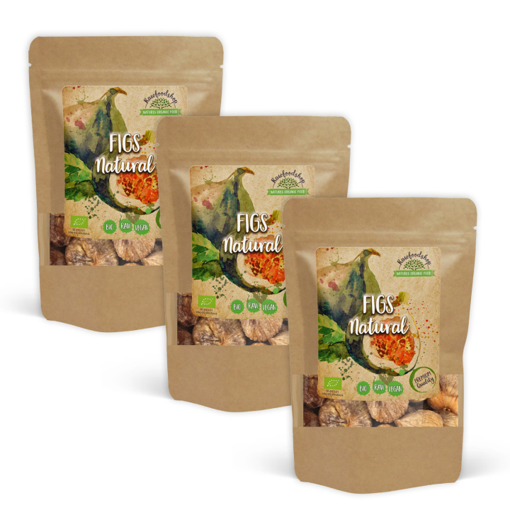 Fiken ØKO 200g x 3 pakket i gruppen Råvarer & Drikke / Frukt og bær / Fiken hos Rawfoodshop Scandinavia AB (226771 -SET3)