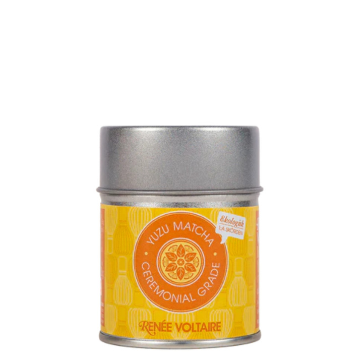 Yuzu Matcha Ceremonial Grade ØKO 30g i gruppen Råvarer & Drikke / Drikkevarer / Te hos Rawfoodshop Scandinavia AB (2396)