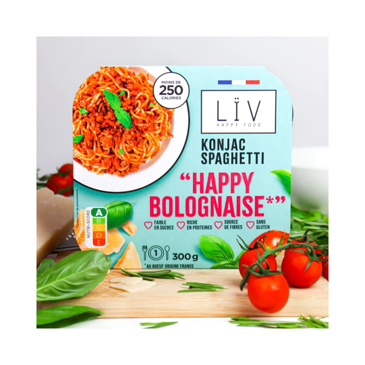 Måltid Konjac Spaghetti med Kjøttsaus Lavkalori 300g i gruppen Råvarer & Drikke / Spiskammer / Pasta og nudler hos Rawfoodshop Scandinavia AB (3701268000395)