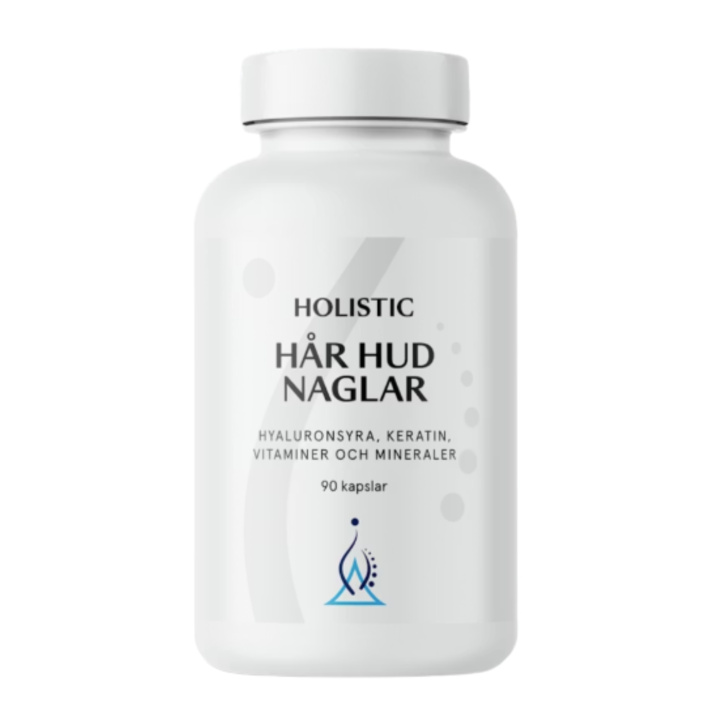Holistic Hår Hud Negler 90 kapsler i gruppen Kosttilskudd / Bruksområde / Hår, hud og negler hos Rawfoodshop Scandinavia AB (40490)