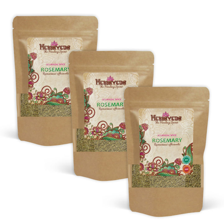 Rosmarin ØKO 100g x 3 pakker i gruppen Råvarer & Drikke / Spiskammer / Krydder & Salt hos Rawfoodshop Scandinavia AB (40635111-SET3)