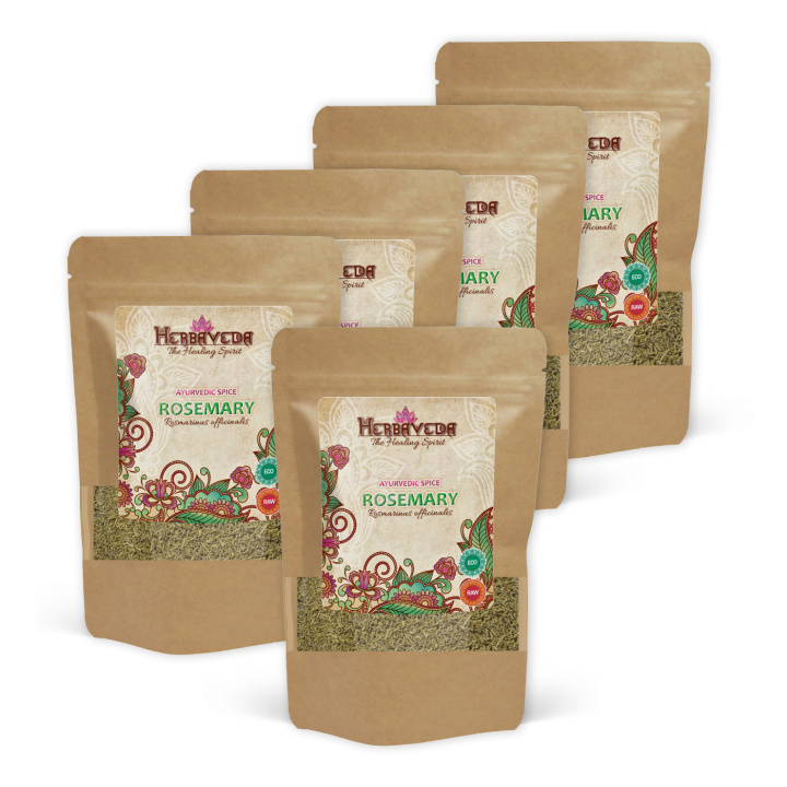 Rosmarin ØKO 100g x 5 pakker i gruppen OUTLET 20-80% / Skafferivarer 20-70% / Krydder & salt ekstra hos Rawfoodshop Scandinavia AB (40635111-SET5)