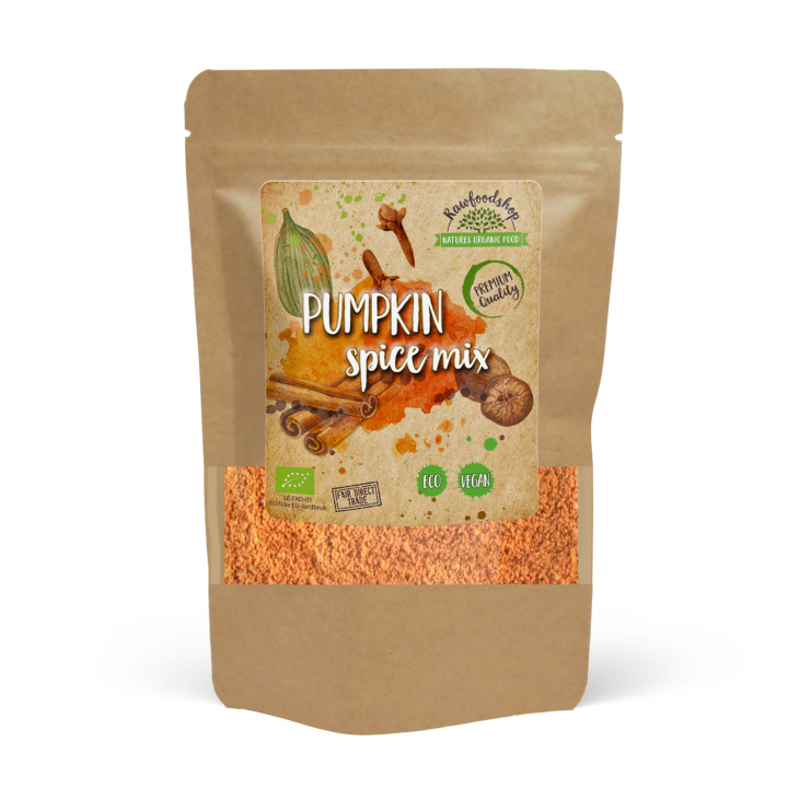 Pumpkin Spice Mix ØKO 100g i gruppen Råvarer & Drikke / Spiskammer / Krydder & Salt hos Rawfoodshop Scandinavia AB (406501)