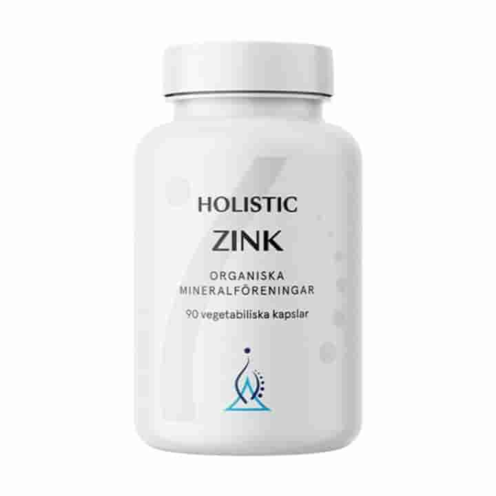 Holistic Sink 90kaps i gruppen Kosttilskudd / Mineraler / Sink hos Rawfoodshop Scandinavia AB (4080)