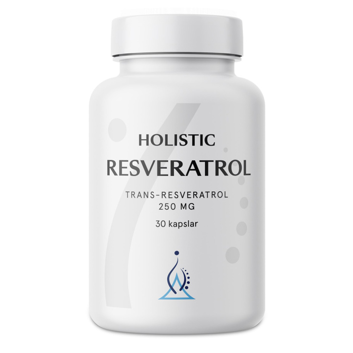 Holistic Resveratrol 30kaps i gruppen Kosttilskudd / Urter & Planter hos Rawfoodshop Scandinavia AB (41392)