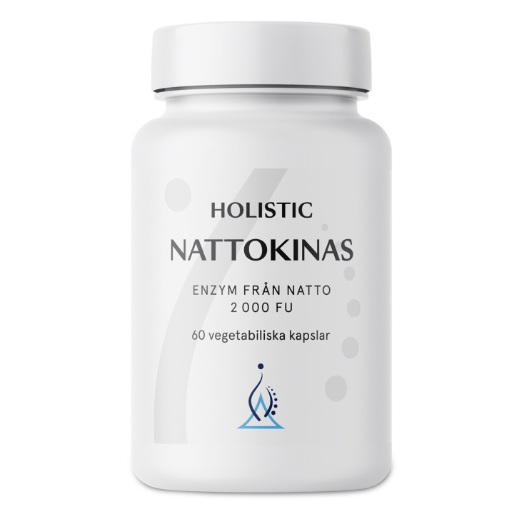 Holistic Nattokinas 60kaps i gruppen Kosttilskudd / Andre kosttilskudd / Enzymer hos Rawfoodshop Scandinavia AB (41397)