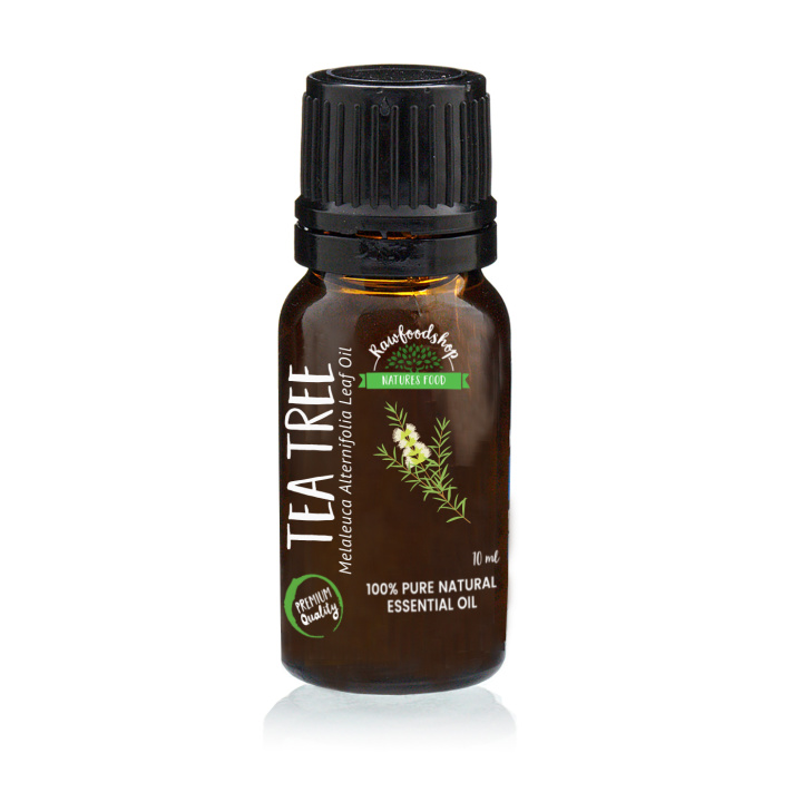 Tea Tree Eterisk Olje 10ml i gruppen Hud & Kropp / Naturlig DIY / Essensielle oljer hos Rawfoodshop Scandinavia AB (42901)