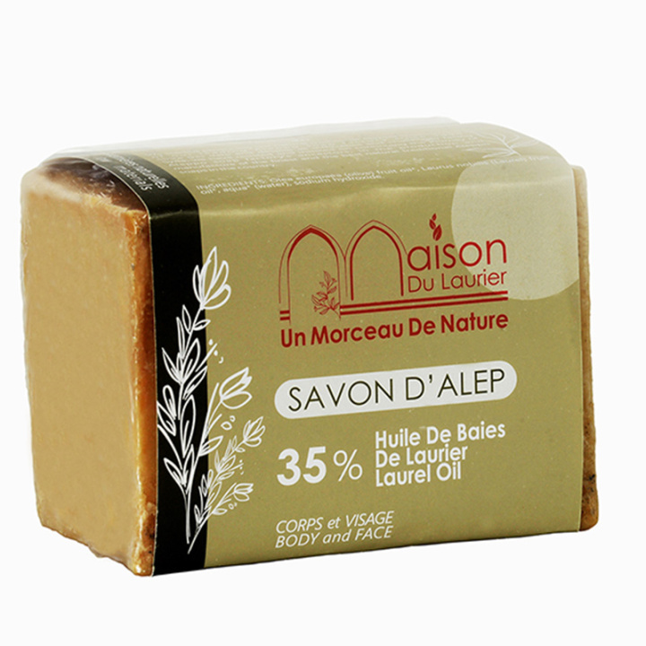 Aleppo såpe Lagerbærolje 35% 200g i gruppen Hud & Kropp / Kropp / Håndsåpe hos Rawfoodshop Scandinavia AB (429031)