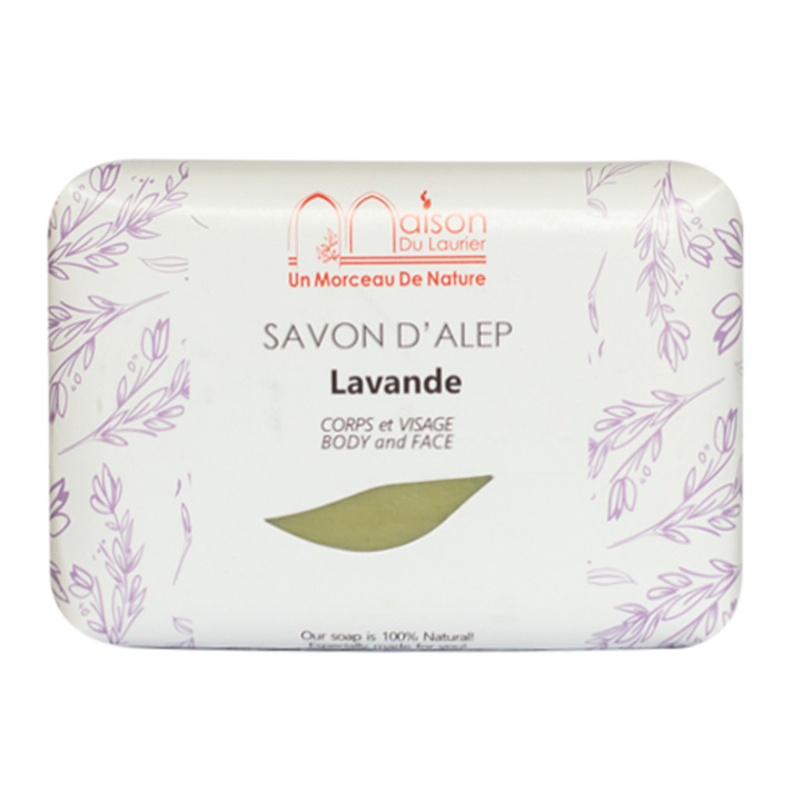 Aleppo såpe Lavender 100g i gruppen Hud & Kropp / Kropp / Håndsåpe hos Rawfoodshop Scandinavia AB (429154)