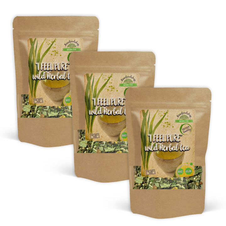 I Feel Pure Vill Urtete 100g x 3 pakker i gruppen Råvarer & Drikke / Drikkevarer / Te hos Rawfoodshop Scandinavia AB (43181-SET3)