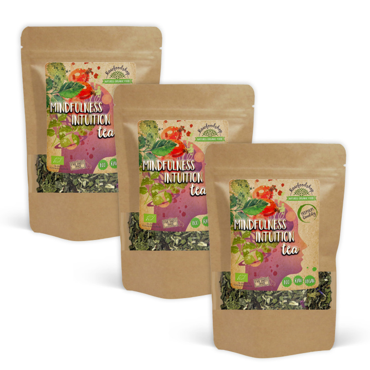 Mindfulness Intuition Te ØKO 50g x 3 pakker i gruppen Råvarer & Drikke / Drikkevarer / Te hos Rawfoodshop Scandinavia AB (437155-SET3)
