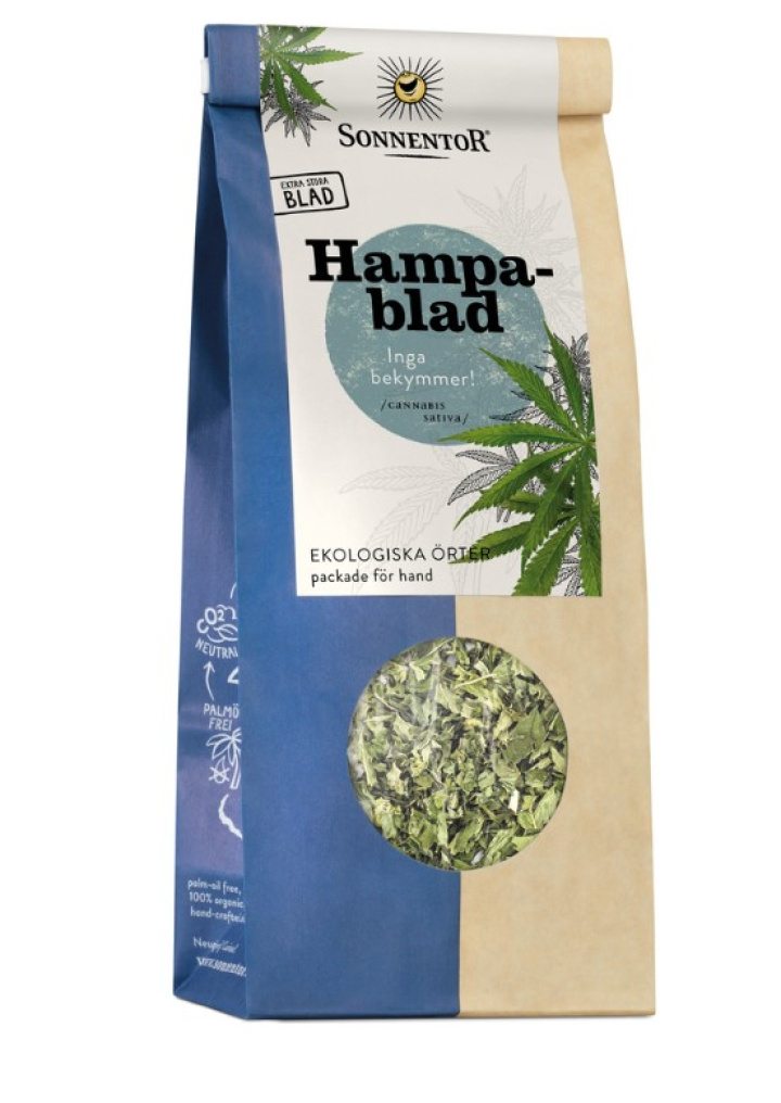 Hemp blader ØKO 40g i gruppen Råvarer & Drikke / Helsekost / Hamp hos Rawfoodshop Scandinavia AB (4993)