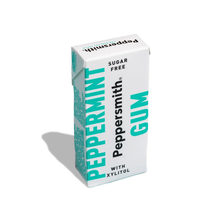 Tyggegummi Peppermynte 15g i gruppen Råvarer & Drikke / Godteri og sjokolade / Sukkertøy hos Rawfoodshop Scandinavia AB (5060218594123)