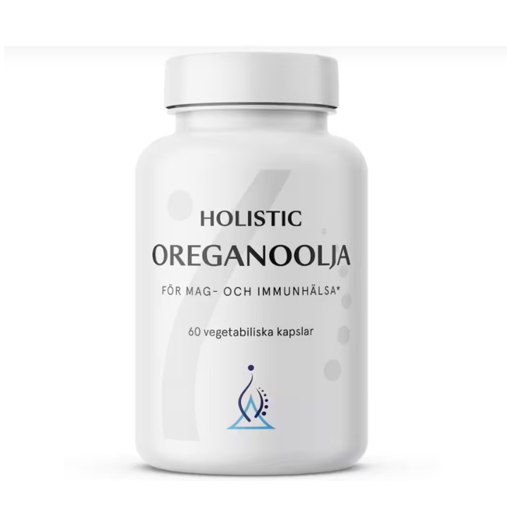 Holistic Oreganoolje 60 kaps i gruppen Kosttilskudd / Urter & Planter hos Rawfoodshop Scandinavia AB (51550)