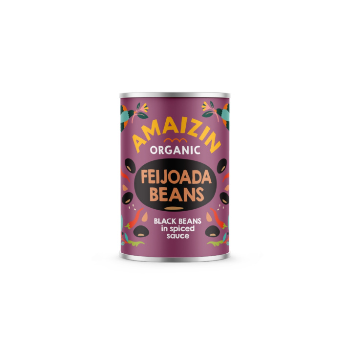 Feijoada Bønner ØKO 400g i gruppen Råvarer & Drikke / Spiskammer / Belgvekster / Bønner hos Rawfoodshop Scandinavia AB (53192)