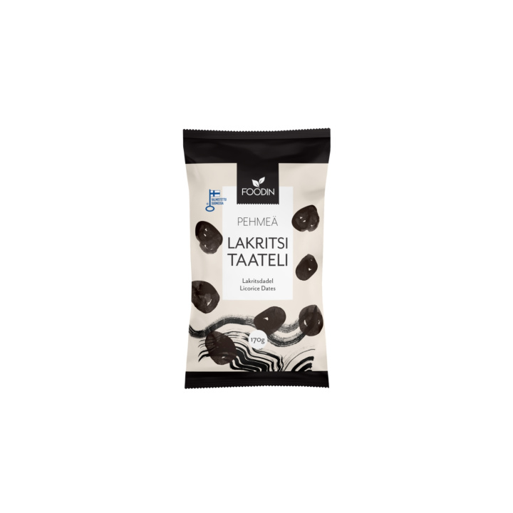 Lakris Dadler 170g i gruppen Råvarer & Drikke / Godteri og sjokolade / Sukkertøy hos Rawfoodshop Scandinavia AB (6430048231632)