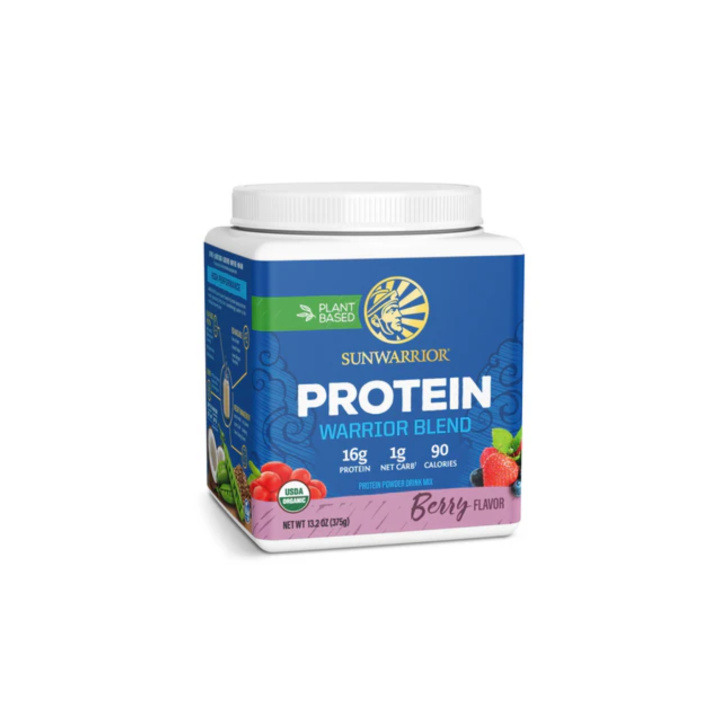Warrior Blend Berry ØKO 375g i gruppen Råvarer & Drikke / Helsekost / Proteinpulver hos Rawfoodshop Scandinavia AB (67808)