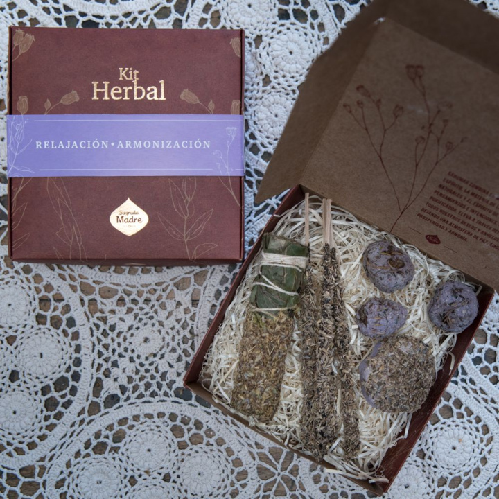 Herbal Relaxing & Harmony Kit i gruppen Hjem & Sjel / Stemning & duft / Røkelse hos Rawfoodshop Scandinavia AB (68-01)