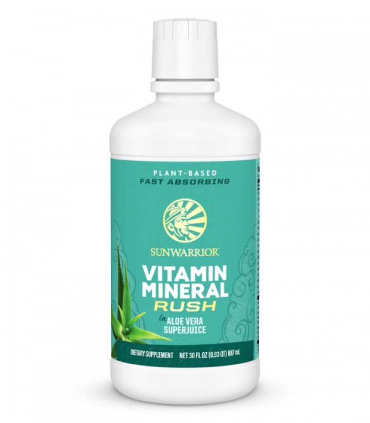 Sunwarrior Vitamin Mineral Rush med Aloe Vera 887ml i gruppen Kosttilskudd / Mineraler / Mineralkompleks hos Rawfoodshop Scandinavia AB (715)
