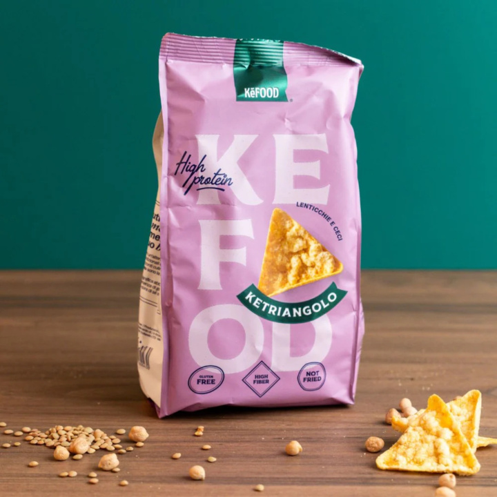 Linsesnacks Røde Linser & Kikerter 80g i gruppen Råvarer & Drikke / Godteri og sjokolade / Snacks hos Rawfoodshop Scandinavia AB (8054752600539)