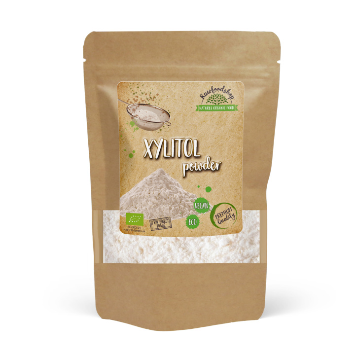 Xylitol Pulver ØKO 500g i gruppen Råvarer & Drikke / Baking / Søtning / Xylitol hos Rawfoodshop Scandinavia AB (8070-1)