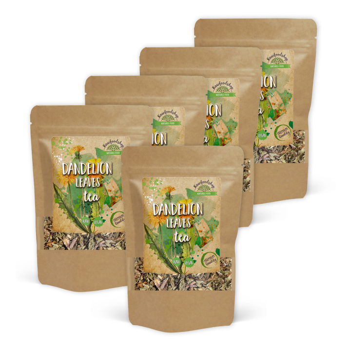 Løvetannblad Te 125g x 5 pakker i gruppen Råvarer & Drikke / Drikkevarer / Te hos Rawfoodshop Scandinavia AB (82430125-SET5)
