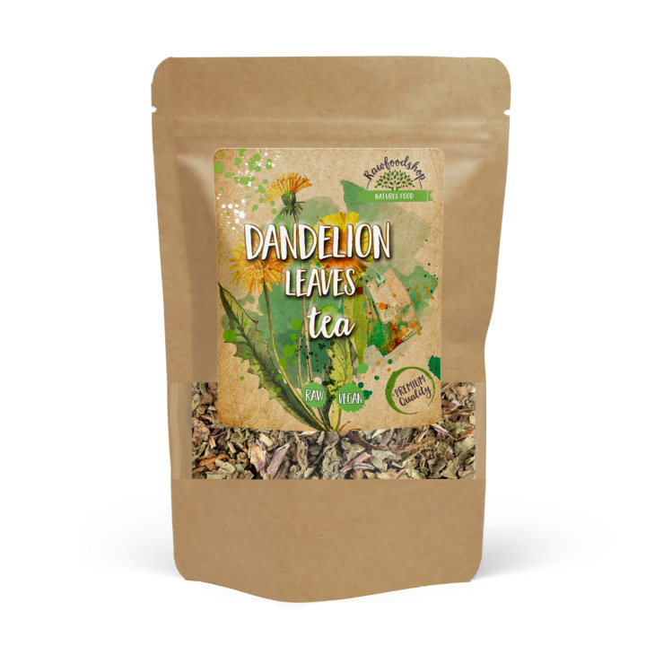 Løvetannblad Te 125g i gruppen Råvarer & Drikke / Drikkevarer / Te hos Rawfoodshop Scandinavia AB (82430125)