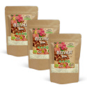 Bokhvetemel ØKO 500g x 3 pakker